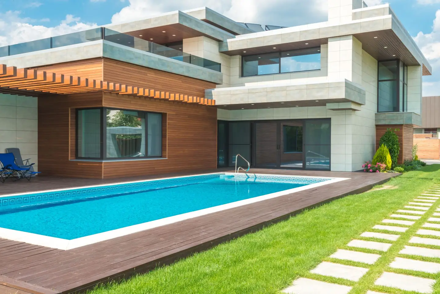 Swimming pool built in West Pennant Hills, NSW